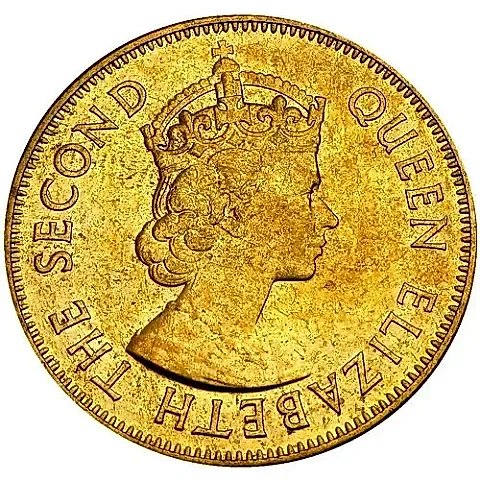 1/2 Penny 1969, 100 Years of Jamaican Coins [Jamaica] — 1