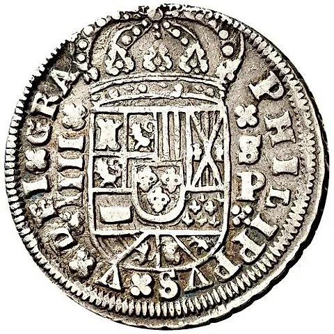 4 реала 1704-1705 [Испания] — 1