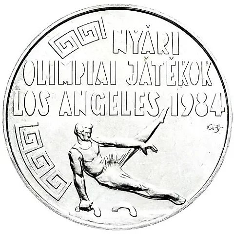 500 Forint 1984, XXIII Summer Olympic Games, Los Angeles 1984 [Hungary] — 1