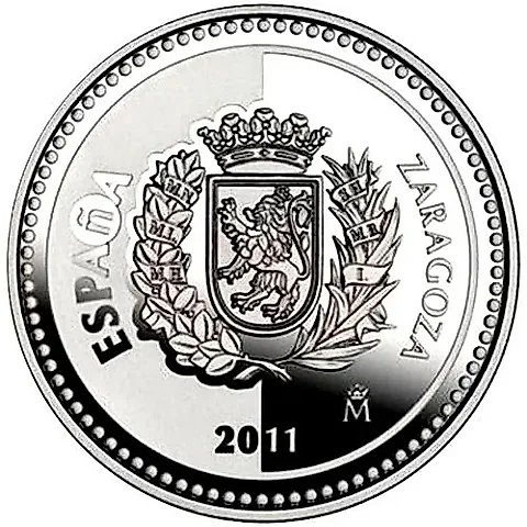 5 Euro 2011, Capitals of Provinces and Autonomous Cities - Zaragoza [Spain] — 1