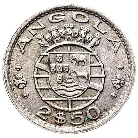 2.5 Escudos 1956 [Angola] — 1
