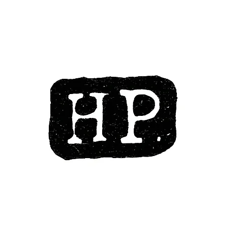 Клеймо мастера Пёндинен Хискиас - Ленинград - инициалы "HP."