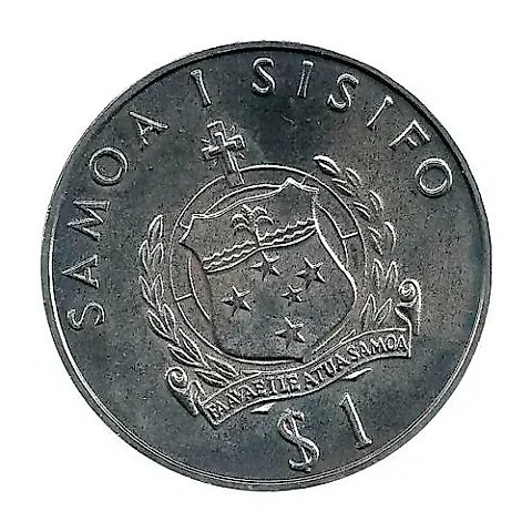 1 Tala 1986, 25th Anniversary of the World Wildlife Fund [Samoa] — 1