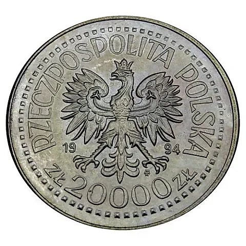20000 Zlotych 1994, Sigismund [Poland] — 1