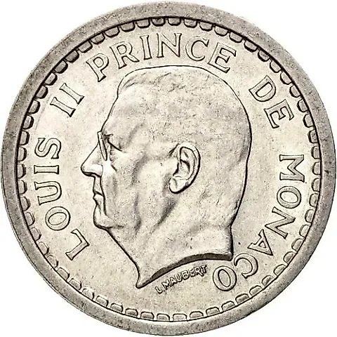 1 Franc 1943 [Monaco] — 1