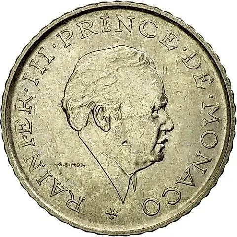 2 Francs 1979 [Monaco] — 1