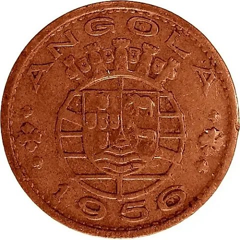 1 Escudo 1956 [Angola] — 1