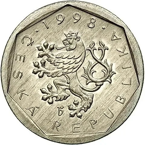 20 геллеров 1998 [Чехия] — 1