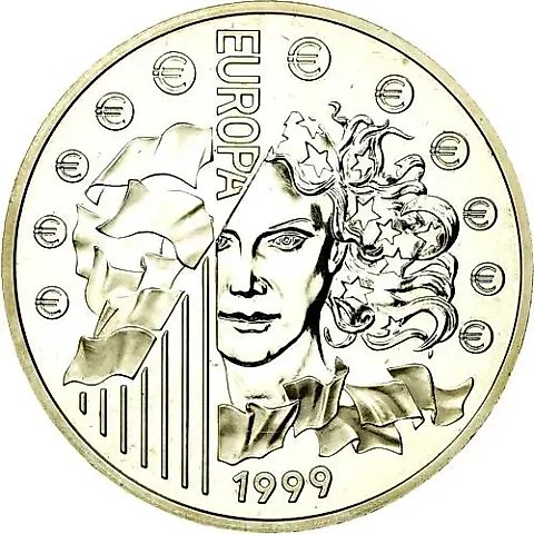 6.55957 Francs 1999, Styles of European Art - Europa [France] — 1