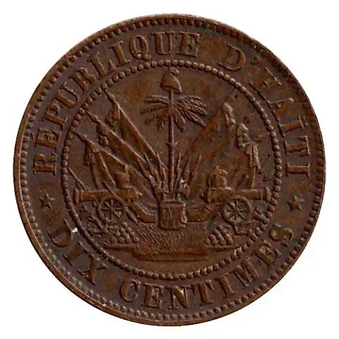 1 сантим 1894 [Гаити] — 1