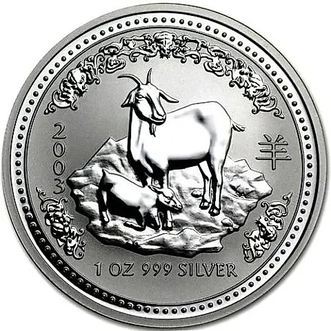 1 Dollar 2003, Year of the Goat [Australia] — 1