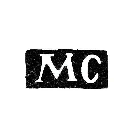 Клеймо мастера Сергеев Матвей Васильевич - Москва - инициалы "МС" - 1-я половина 19 века