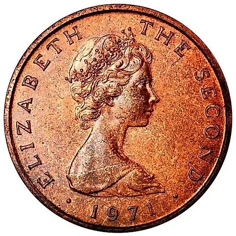 2 New Pence 1971-1975 [Isle of Man] — 1