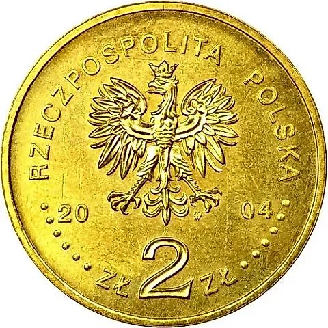 2 злотых 2004, 85 лет полиции [Польша] — 1