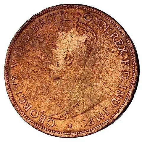 1 Penny 1915, no mint mark [Australia] — 1