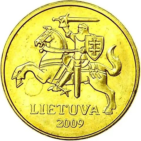 20 центов 2009 [Литва] — 1