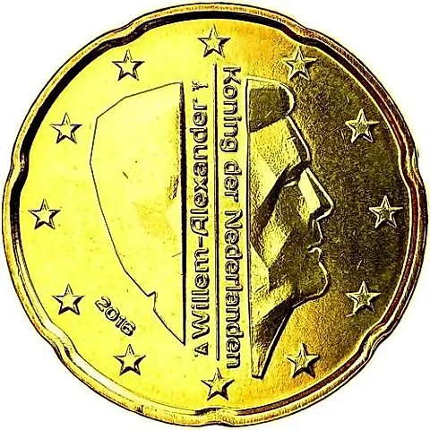 20 евроцентов 2014-2019 [Нидерланды] — 1