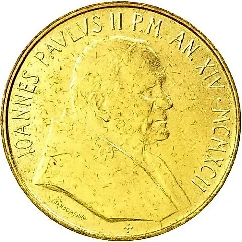 200 Lire 1992 [Vatican] — 1