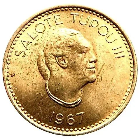 5 сенити 1967 [Тонга] — 1