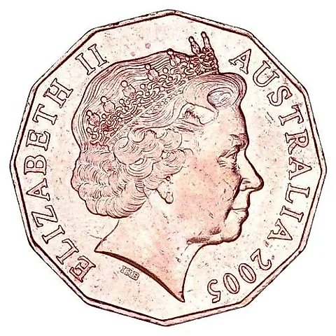 50 Cents 2005, 60th Anniversary of the End of the War [Australia] — 1