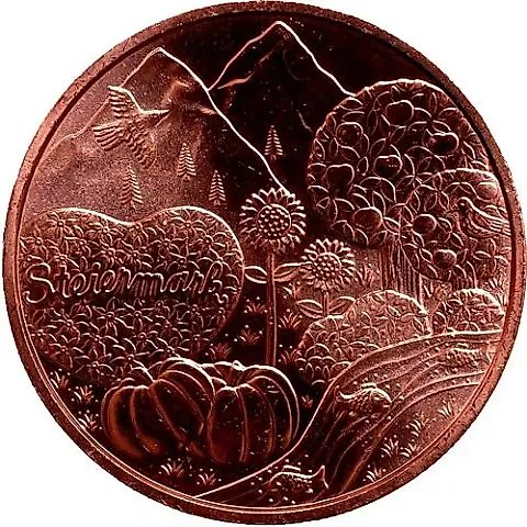 10 Euro 2012, Austrian States - Styria, Copper [Austria] — 1
