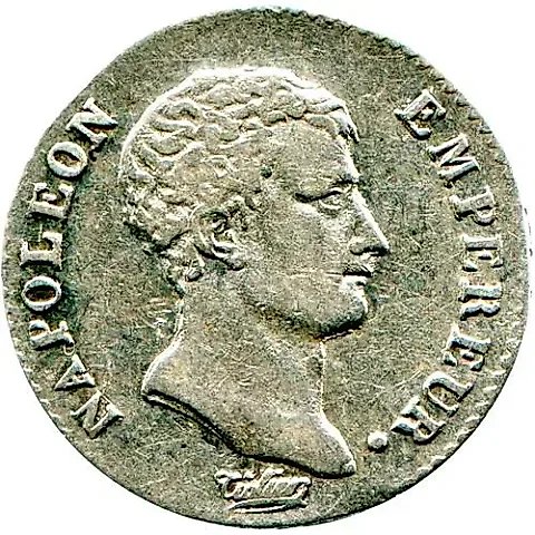 ½ Franc 1806-1807 [France] — 1