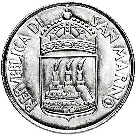 2 Lire 1973 [San Marino] — 1