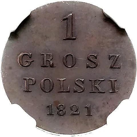 1 грош 1821, IB — 1
