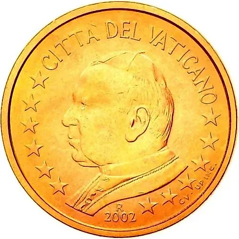 5 Euro Cents 2002-2005 [Vatican] — 1