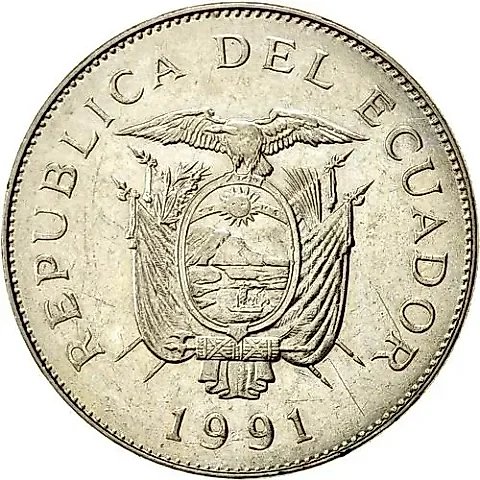 50 Sucre 1991 [Ecuador] — 1