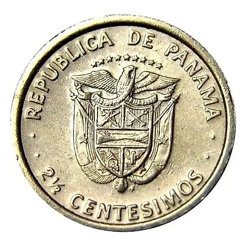 2 1/2 сентесимо 1975 [Панама] — 2