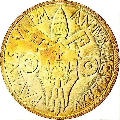 20 лир 1975, Лето Господне [Ватикан] — 1