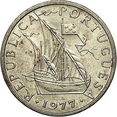 5 Escudos 1977 [Portugal] — 1
