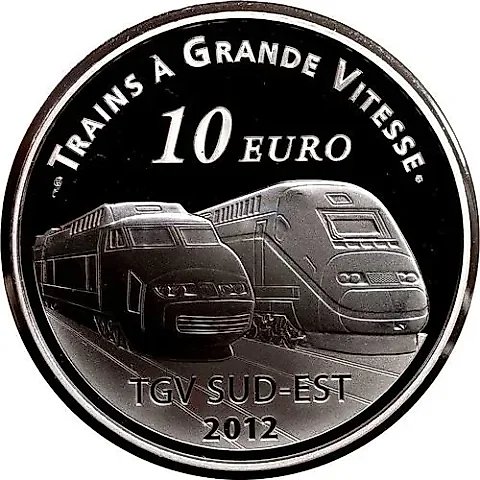 10 Euro 2012, TGV Sud-Est - Lyon Saint-Exupéry Railway Station [France] — 1