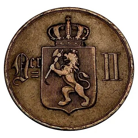 5 эре 1878 [Норвегия] — 1