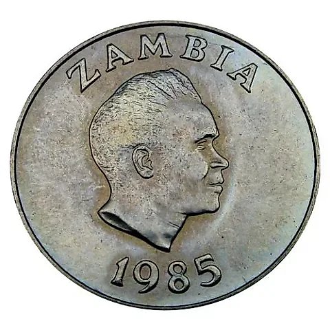 20 Ngwee 1985, 20 Years of the Bank of Zambia [Zambia] — 1