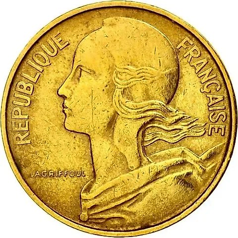 10 сантимов 1969 [Франция] — 1