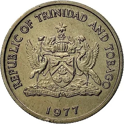 25 Cents 1977 [Trinidad and Tobago / Trinidad] — 1