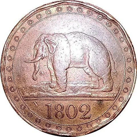 1/48 Riksdaler 1802-1804 [Sri Lanka] — 1