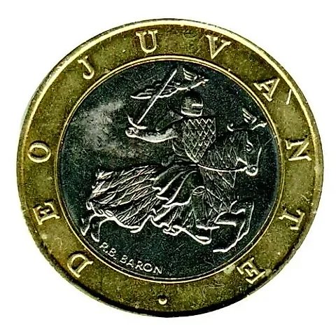 10 Francs 1989 [Monaco] — 1