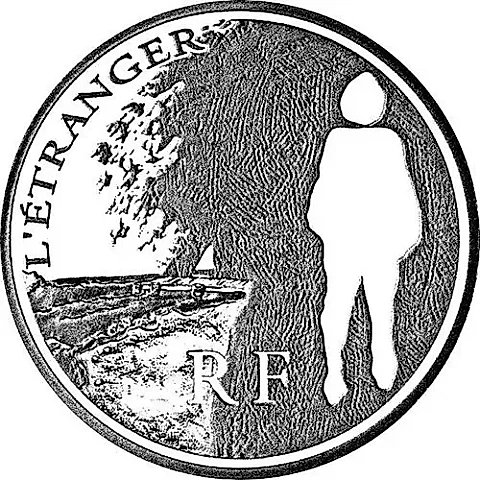 10 Euro 2011, Legendary Characters from French Literature - The Stranger [France] — 1