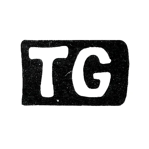 Клеймо мастера Грюн Теодор - Таллин - инициалы "TG" - 1924-1940 гг.