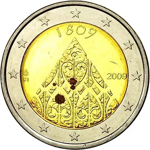 2 евро 2009, 200 лет автономии Финляндии [Финляндия] — 1
