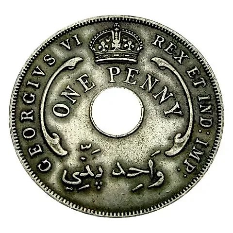 1 Penny 1942 [British West Africa] — 1