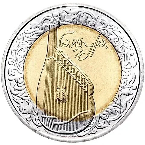 5 гривен 2003, Народные музыкальные инструменты - Бандура [Украина] — 1