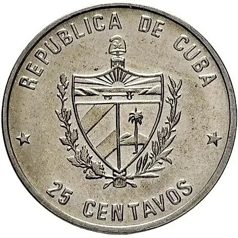 25 Centavos 1989, 220th Anniversary of the Birth of Alexander von Humboldt [Cuba] — 1