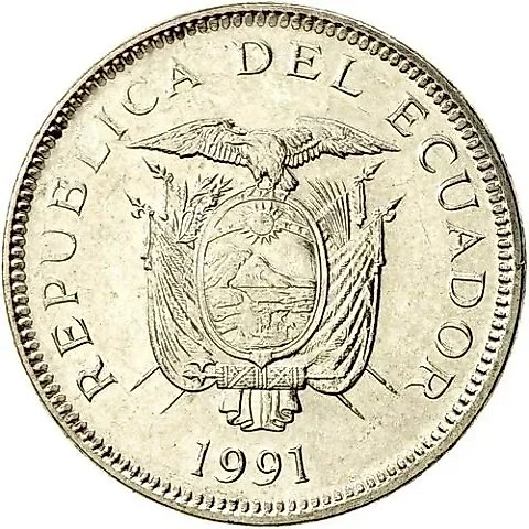 5 Sucre 1991 [Ecuador] — 1