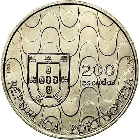 200 эскудо 1992, Евросоюз [Португалия] — 1