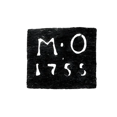 Assay Master's Mark of Veliky Ustyug - Mikhail Gavrilov Okonishnikov - initials "M-O" - 1755-1775
