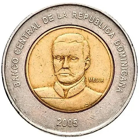 10 Pesos 2005 [Dominica / Dominican Republic] — 1